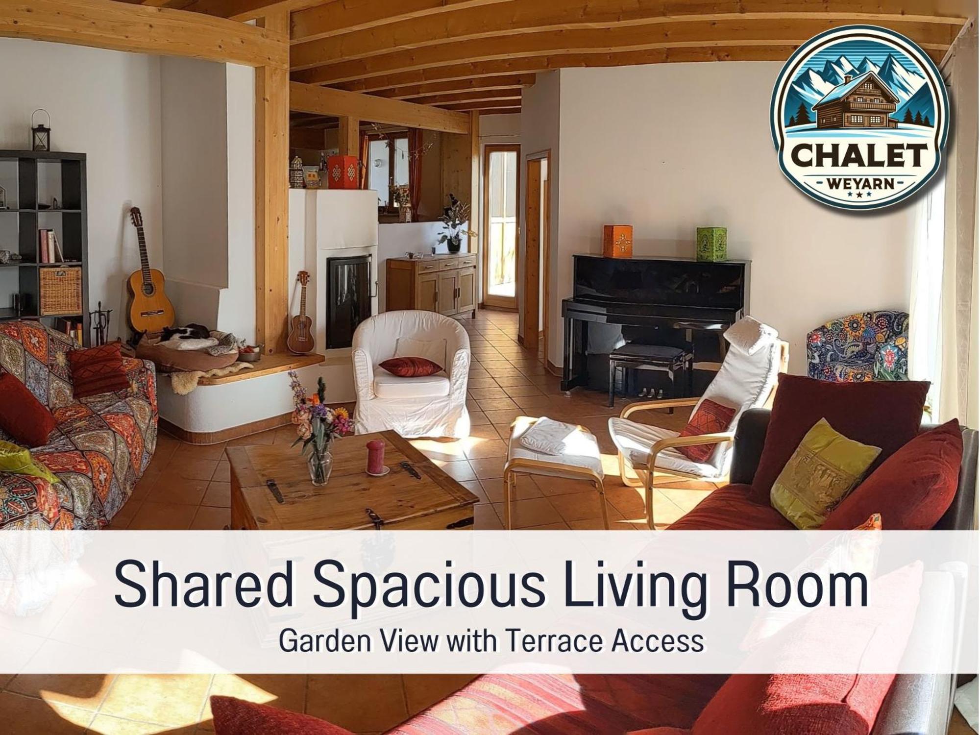 Chalet Weyarn - Doppelzimmer Mit Gartenblick Exterior photo